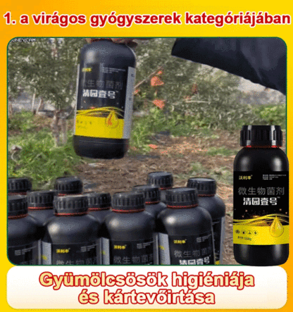 🌳 Rekordtermést akar? Kezdje a téli tisztítással! 1000 kg vízzel hígított egy üveg növényi gyümölcsfa tisztítószer