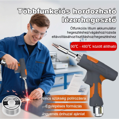  ⚡️ Hegesszen profiként – Tapasztalat nélkül! 🛠️ Nincs több drága szaki! Könnyű, kompakt és bivalyerős eszköz minden fémhez. Biztonságos használat, intelligens hőfokszabályozás.