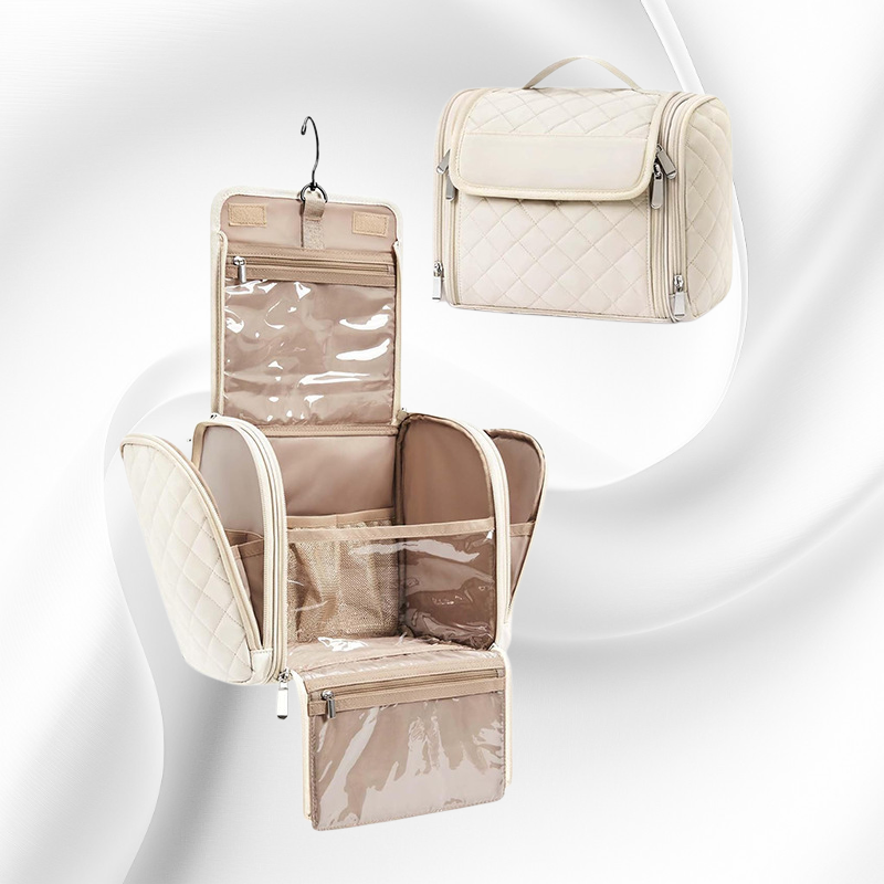 Akasztható kozmetikai táska utazáshoz, vízálló és hordozható