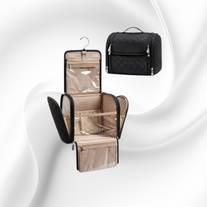 Akasztható kozmetikai táska utazáshoz, vízálló és hordozható