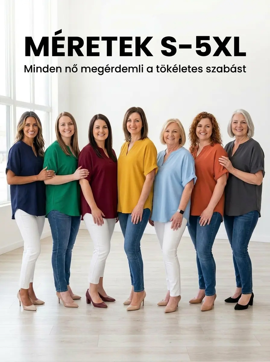 Lélegző egyszínű V-nyakú alkalmi rövid ujjú 👚 Milánói Elegancia – Tulipán Szabású Karcsúsító Ing