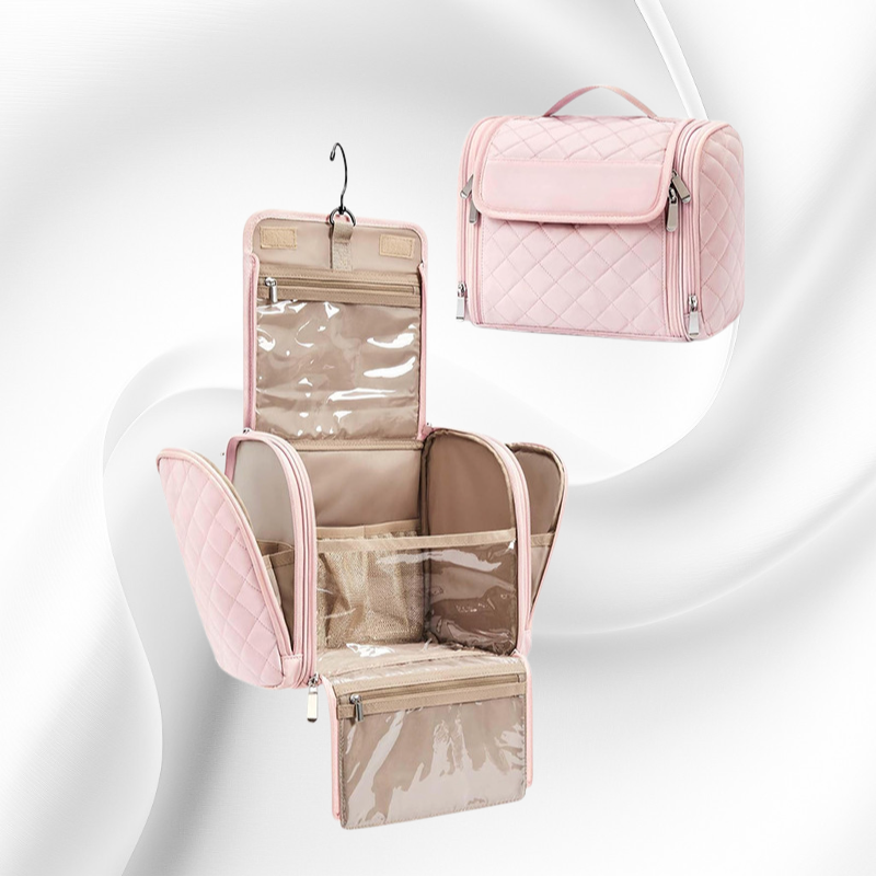 Akasztható kozmetikai táska utazáshoz, vízálló és hordozható