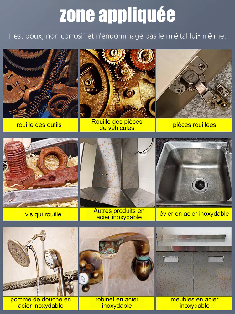 Ne jetez plus vos outils rouillés ! 🛠️ Une seule pulvérisation, attendez 30 secondes : la rouille disparaît comme par magie.