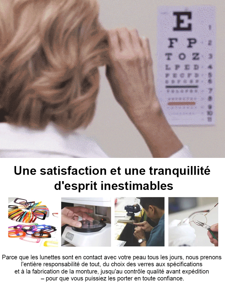 Lunettes multifonctions – Fini les changements de verres ! Ces lunettes sont parfaites pour tout : travail sur ordinateur, lecture et activités de plein air !