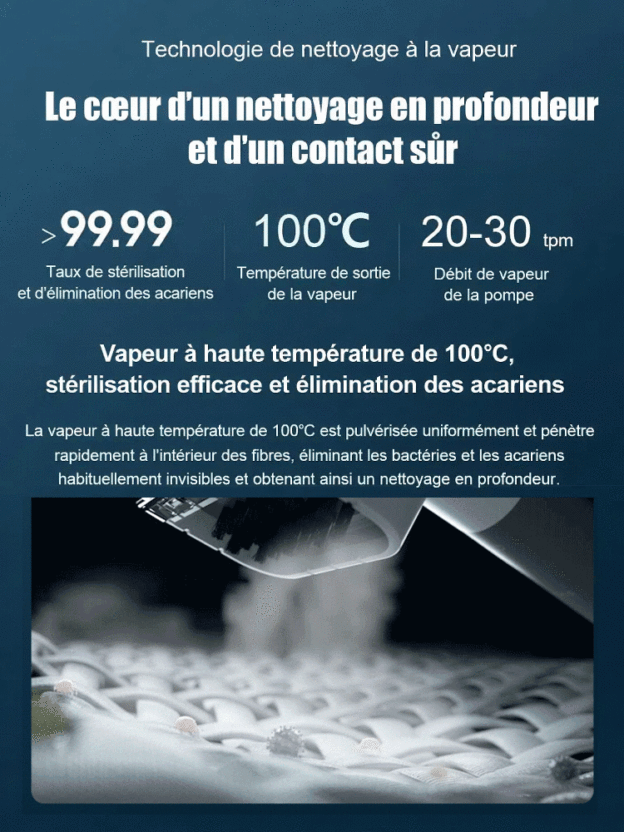✨Fini les services de nettoyage coûteux : Nettoyeur vapeur haute température et haute pression. Nettoyez facilement et en profondeur votre cuisine, votre salle de bain et votre voiture en quelques minutes seulement.