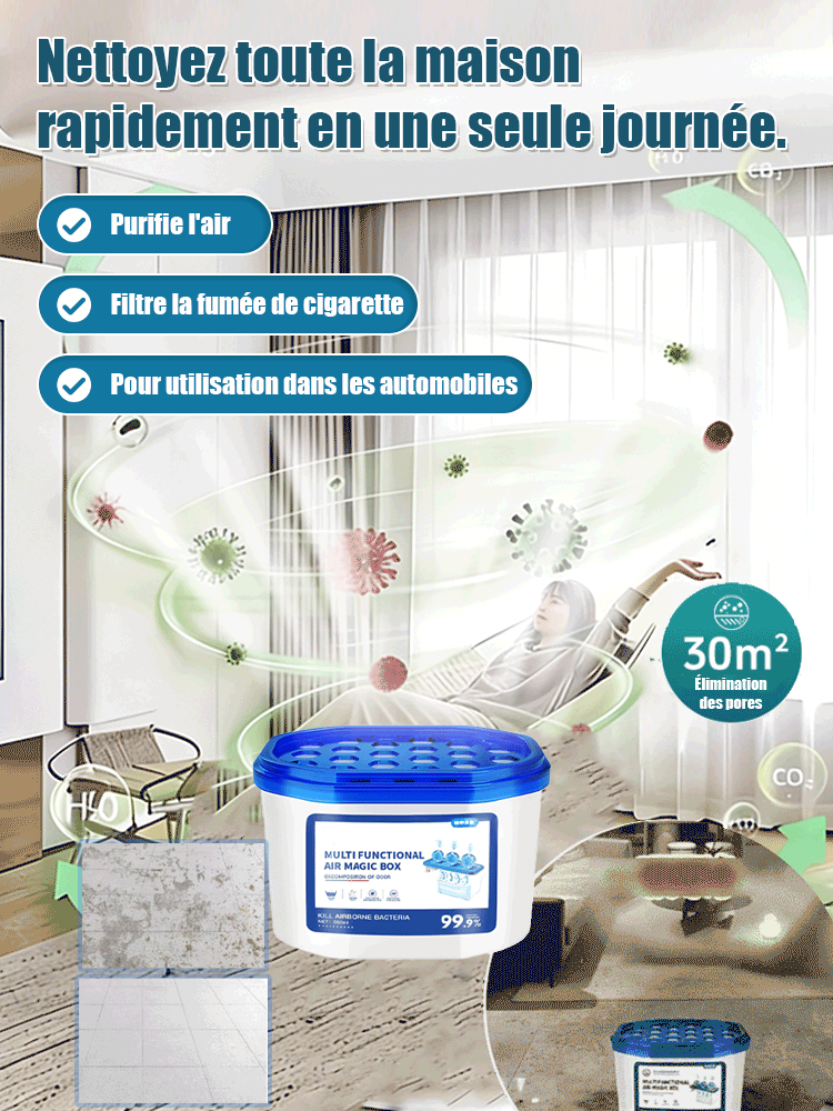 Coffret anti-poussière polyvalent issu de la recherche biomédicale américaine