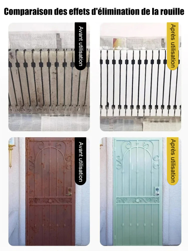Ne jetez plus vos outils rouillés ! 🛠️ Une seule pulvérisation, attendez 30 secondes : la rouille disparaît comme par magie.