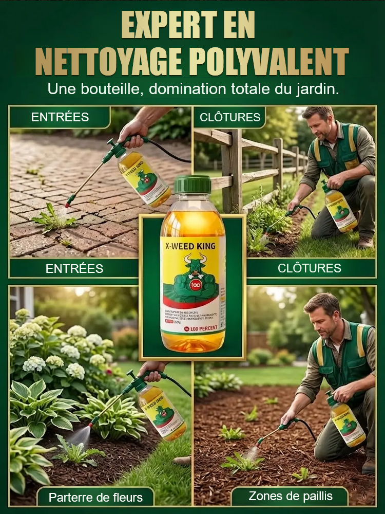 🌿 Dites Adieu aux Mauvaises Herbes, Naturellement. La révolution anti-racines qui protège votre jardin et votre famille.