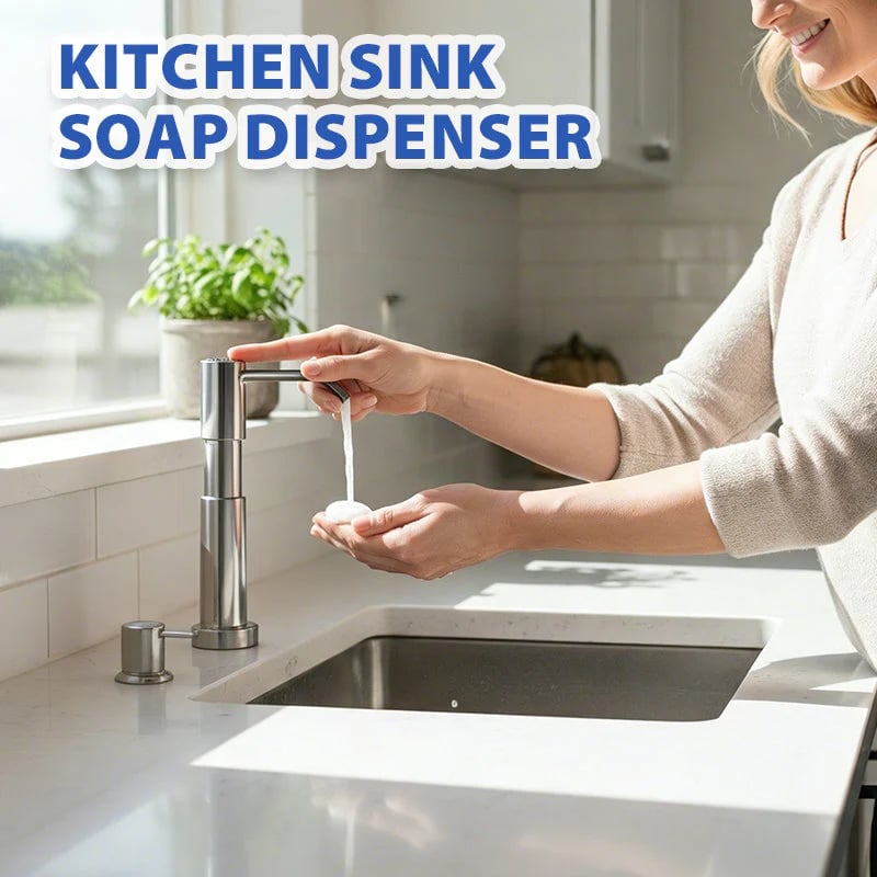 🔥Quick-Install Kitchen Sink Soap Dispenser