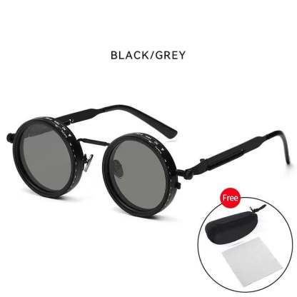 Adjustable 1-9 High Quality Sunglasses Fishing Rounded Polarized Glasses