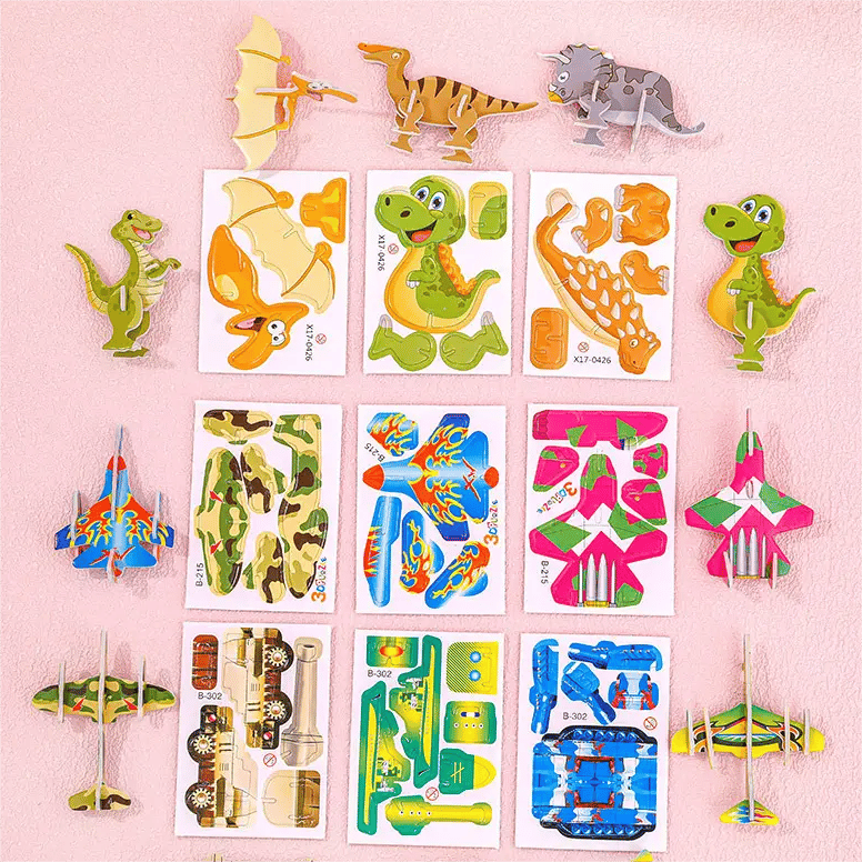 🔥Last Day Only £6.99!🔥Educational 3D Cartoon Puzzle🦖