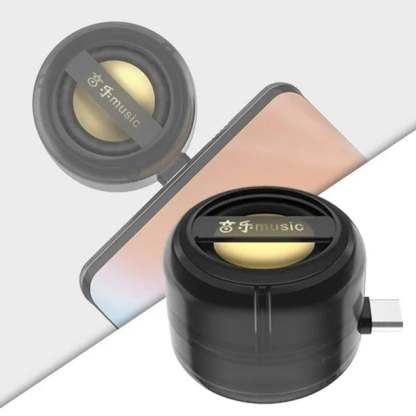 🔊Portable 5X Speaker Amplifier–Plug & Play for Music/Calls