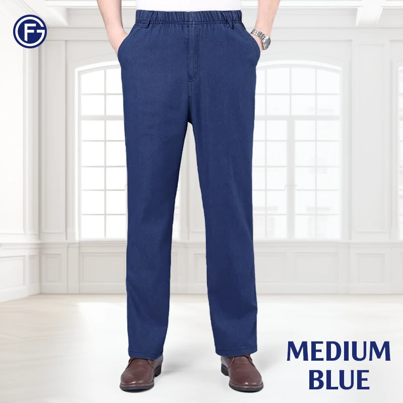 GentsFlex - Flexible Waist Straight Fit Comfort Denim