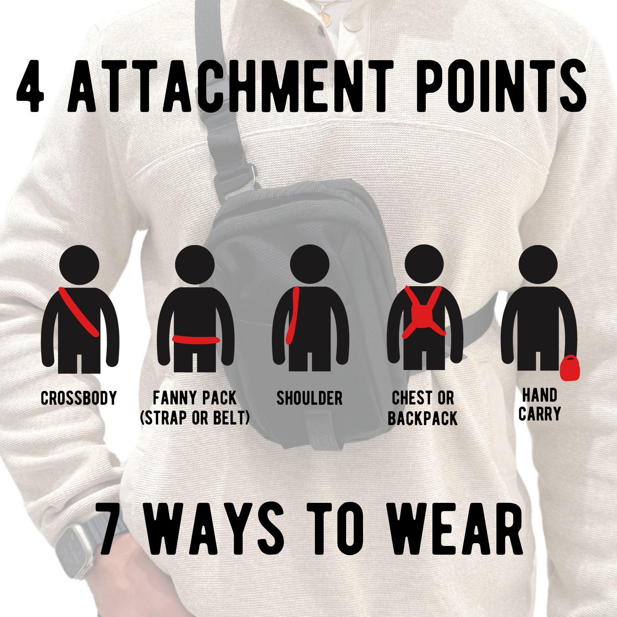 Magnetic Gym Bag for Gym, Travel, Work, and Sports | Keep Your Items Off the Dirty Gym Floor with Magnetic Attachment-SLOOSELYK