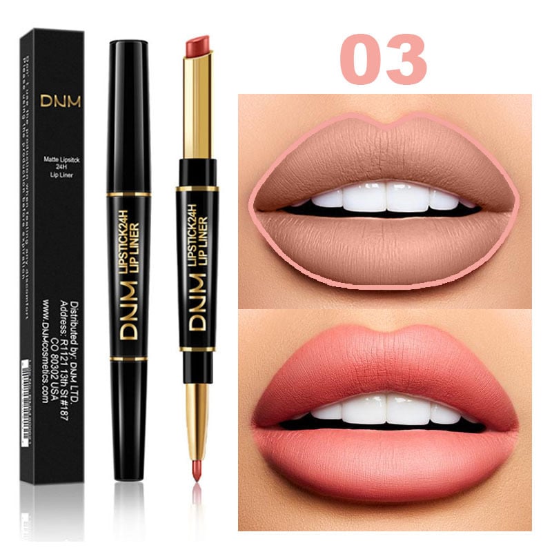 🔥2-in-1 Waterproof Lipstick Lip Liner-SLOOSELYK