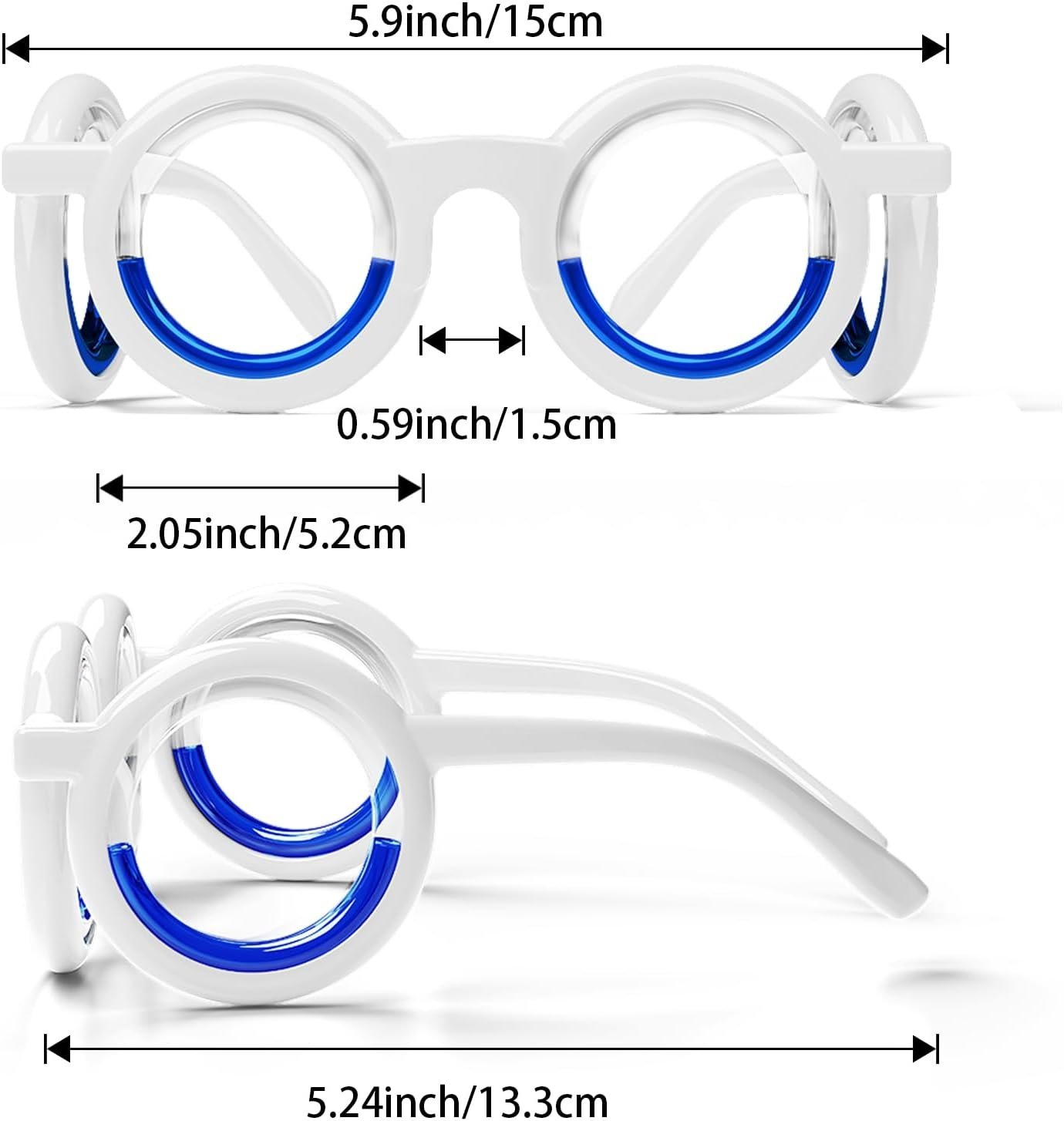 Sickness Glasses, Car Sickness Glasses,Relieve Carsickness Airsickness Seasickness Glasses