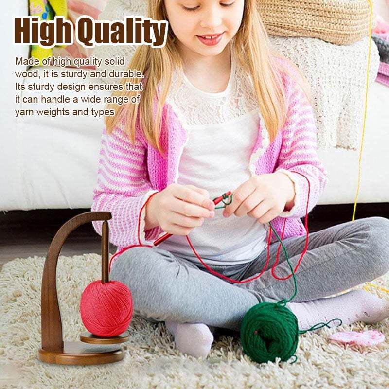 🎁🎄Wooden Yarn Spool Rack  🌟🧶