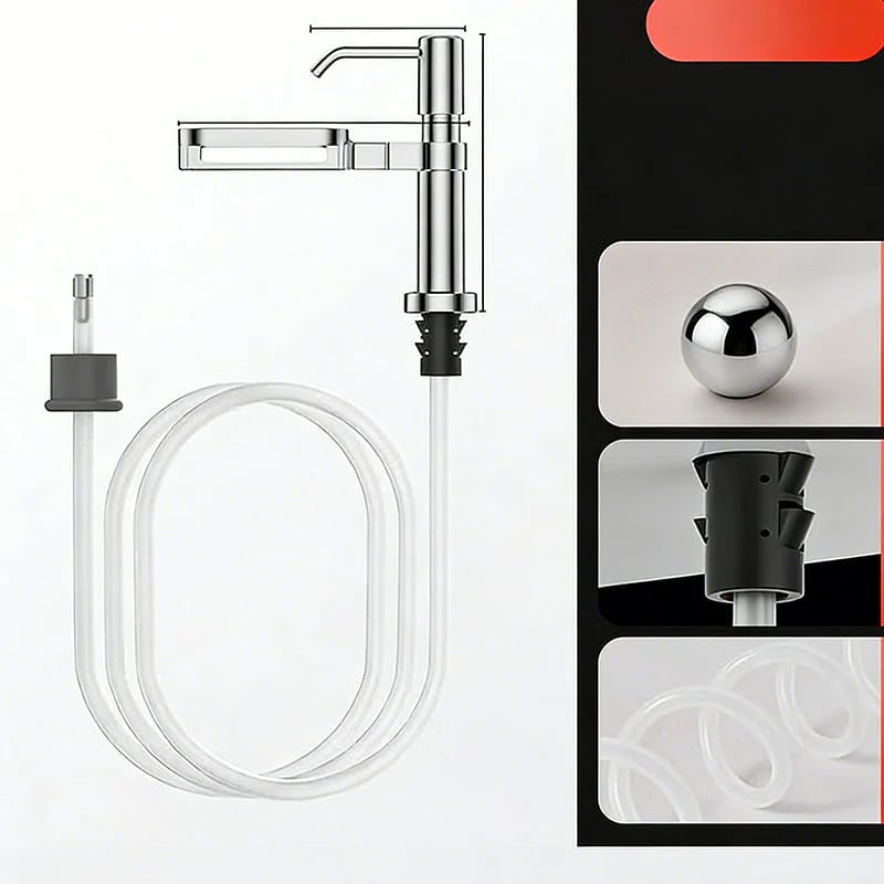 🔥Quick-Install Kitchen Sink Soap Dispenser