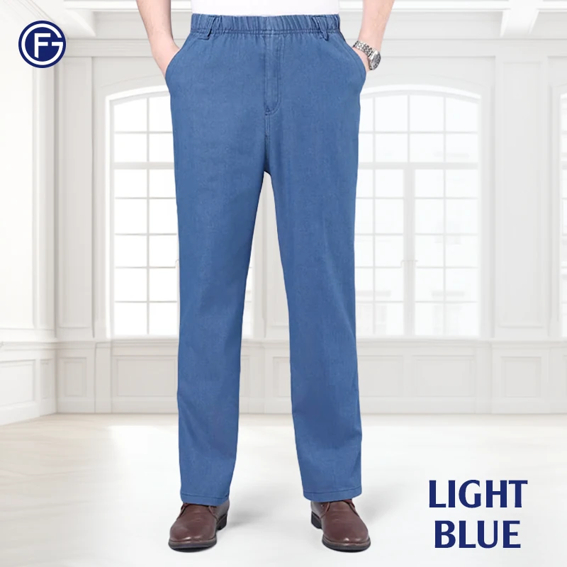 GentsFlex - Flexible Waist Straight Fit Comfort Denim