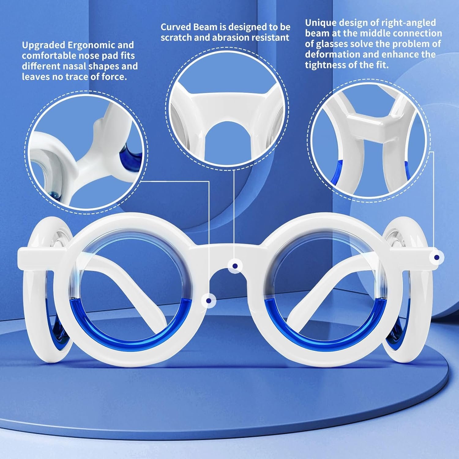Sickness Glasses, Car Sickness Glasses,Relieve Carsickness Airsickness Seasickness Glasses