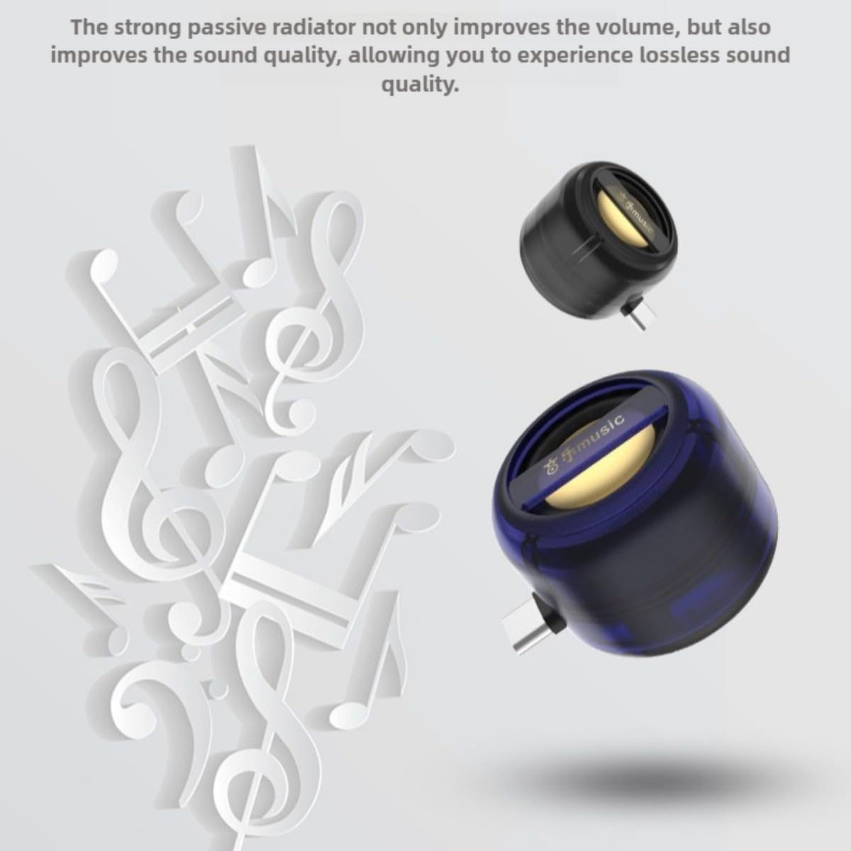 🔊Portable 5X Speaker Amplifier–Plug & Play for Music/Calls