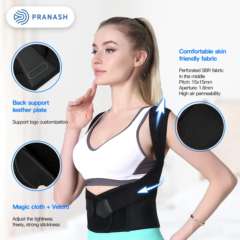 🔥Hot Sale - 💪Adjustable Back Posture Corrector Belt – Relieve Slouching & Pain for Women & Men 🩺