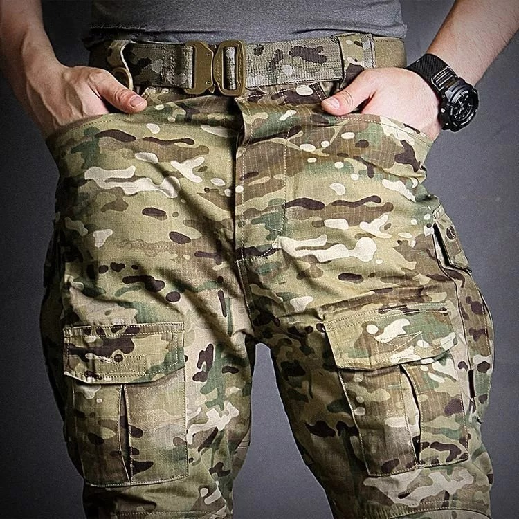 ✨Sale Ends Today 50% OFF-Multifunctional Waterproof Ripstop Pants With 8 Pockets, Elastic Waistband-Unisex Stretch Fit