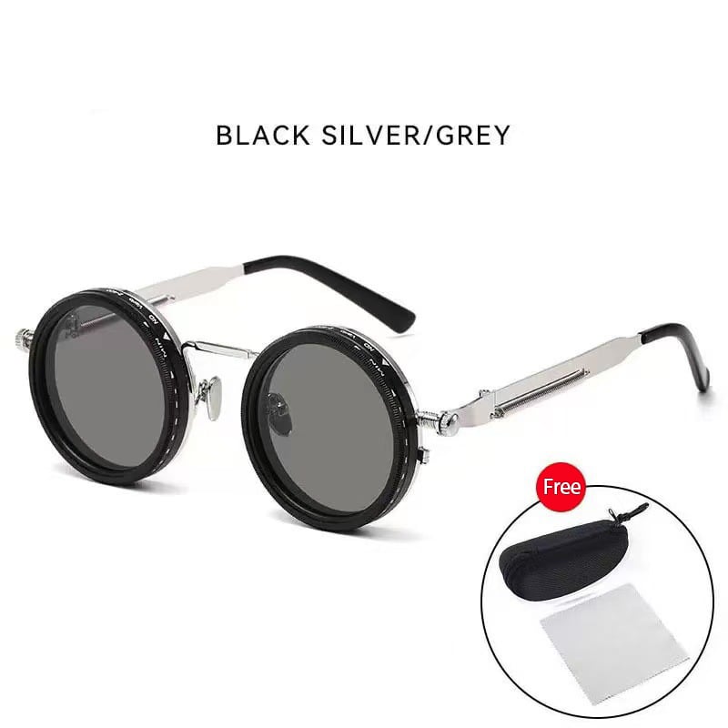 Adjustable 1-9 High Quality Sunglasses Fishing Rounded Polarized Glasses