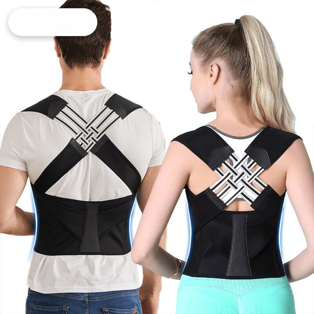 🔥Hot Sale - 💪Adjustable Back Posture Corrector Belt – Relieve Slouching & Pain for Women & Men 🩺