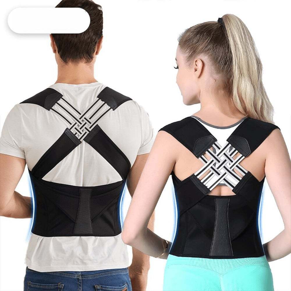 🔥Hot Sale - 💪Adjustable Back Posture Corrector Belt – Relieve Slouching & Pain for Women & Men 🩺