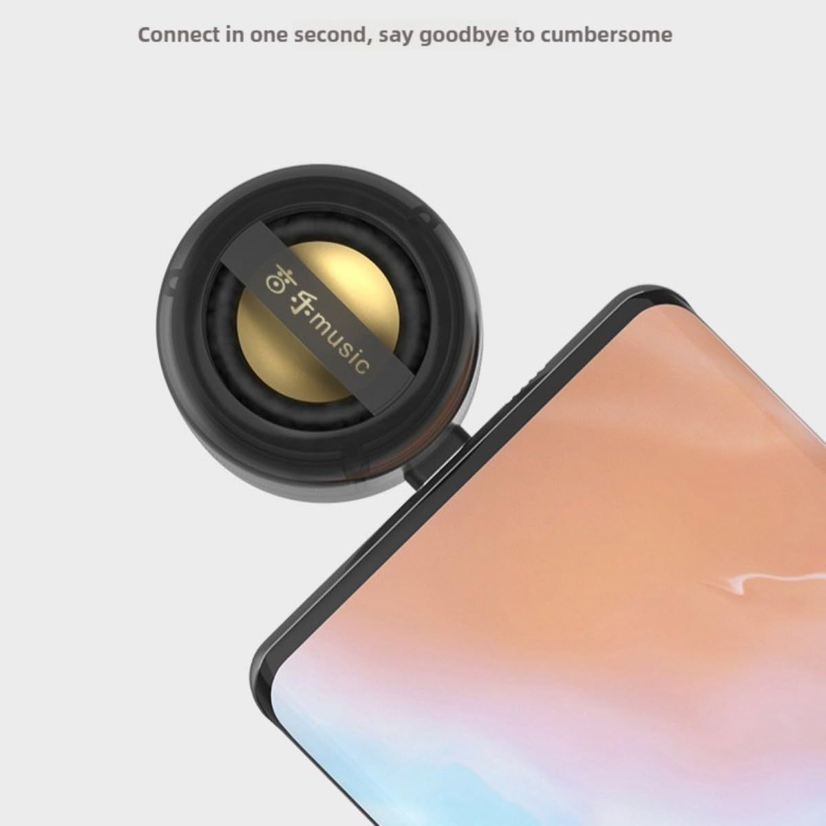 🔊Portable 5X Speaker Amplifier–Plug & Play for Music/Calls