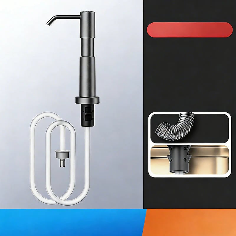 🔥Quick-Install Kitchen Sink Soap Dispenser