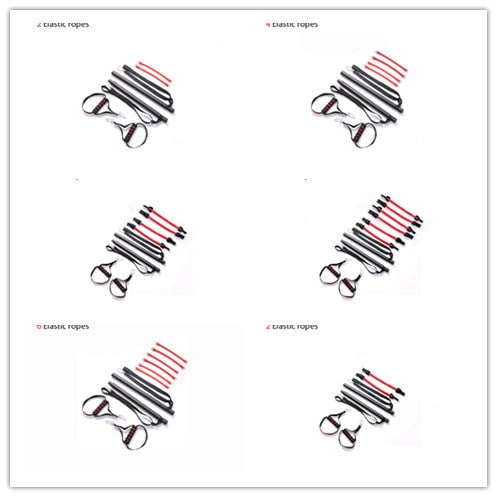 Body Workout Trainer Bar with Resistance Bands-SLOOSELYK