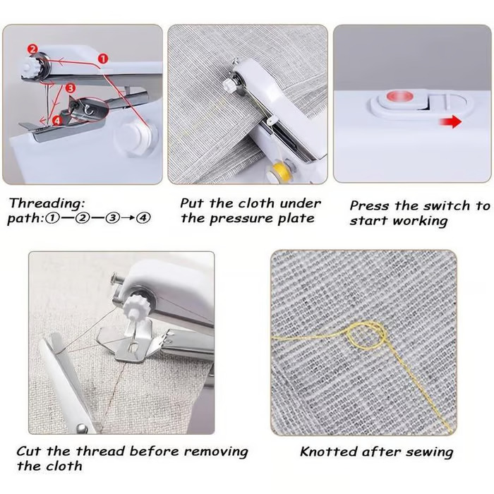 🔥Last Day Promotion 49% OFF🔥 -Portable Electric Sewing Machine without Battery