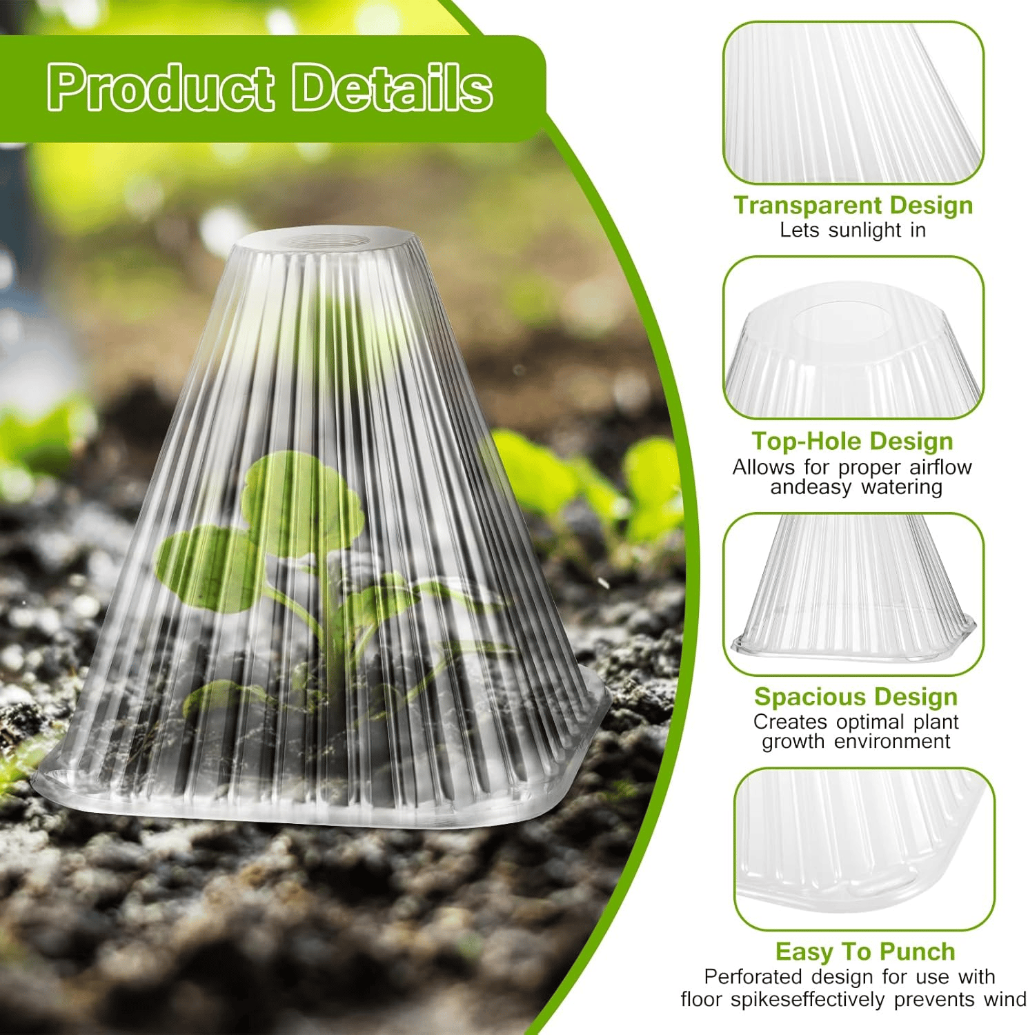 🌿Gardening Greenhouse Plant Covers 🌱Reusable, light-transmitting and breathable💪Prevent🐛insect🐓Poultry❄Frost🌧Rain🌪Wind-SLOOSELYK