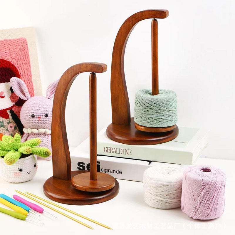 🎁🎄Wooden Yarn Spool Rack  🌟🧶