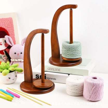 🎁🎄Wooden Yarn Spool Rack  🌟🧶