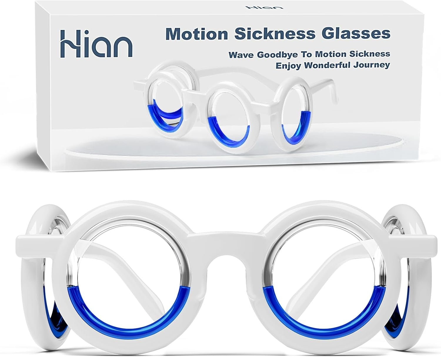 Sickness Glasses, Car Sickness Glasses,Relieve Carsickness Airsickness Seasickness Glasses
