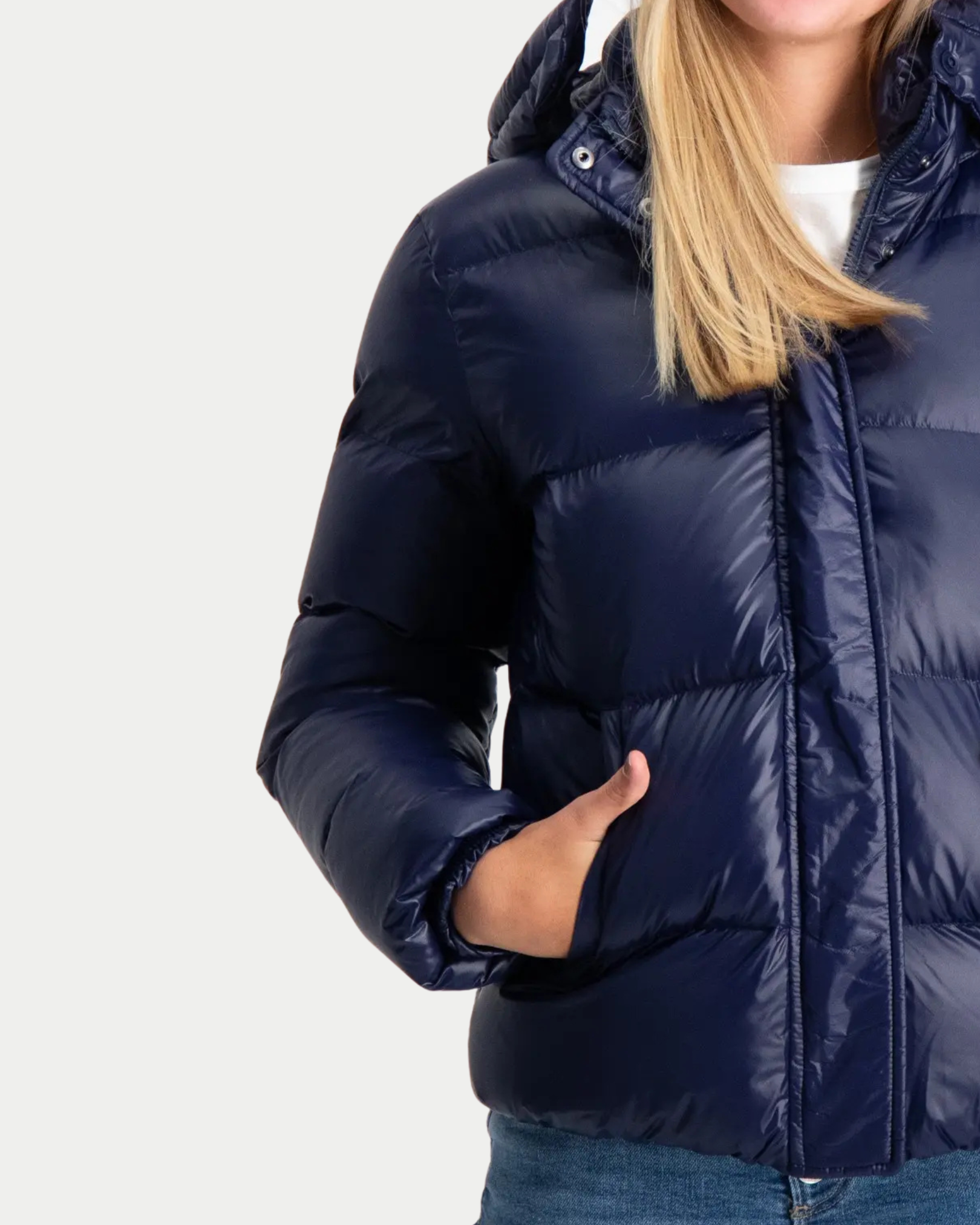 Melia Glossy Puffer Jacket