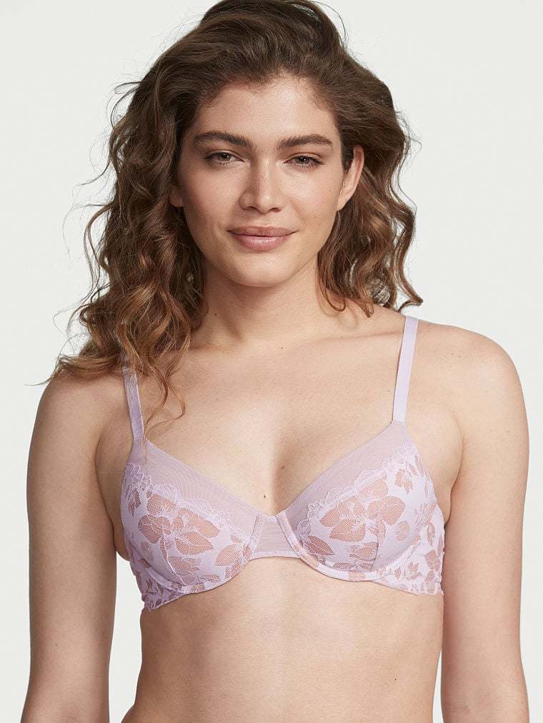 Angelight Full-Coverage Lace Bra