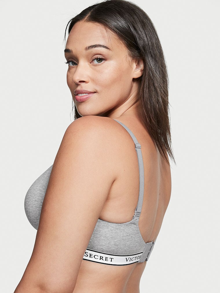 Lightly Lined Cotton Wireless Bra