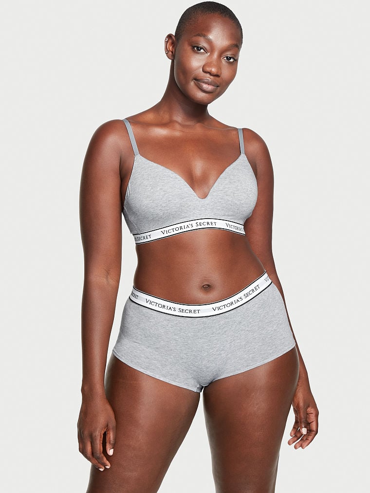 Lightly Lined Cotton Wireless Bra