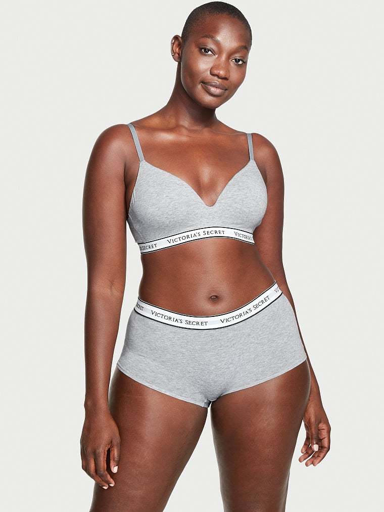Lightly Lined Cotton Wireless Bra