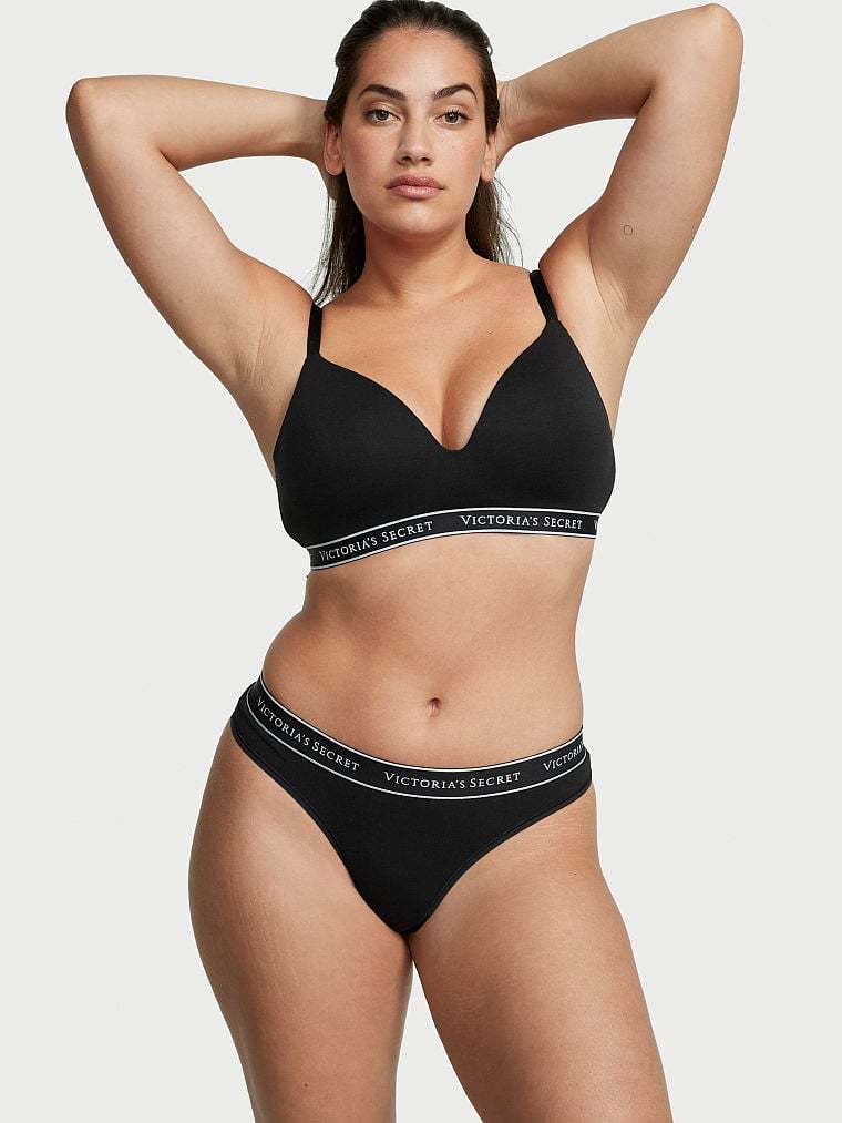 Lightly Lined Cotton Wireless Bra