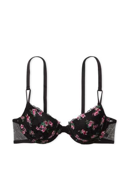 Sexy Tee Posey Lace Lightly Lined Demi Bra