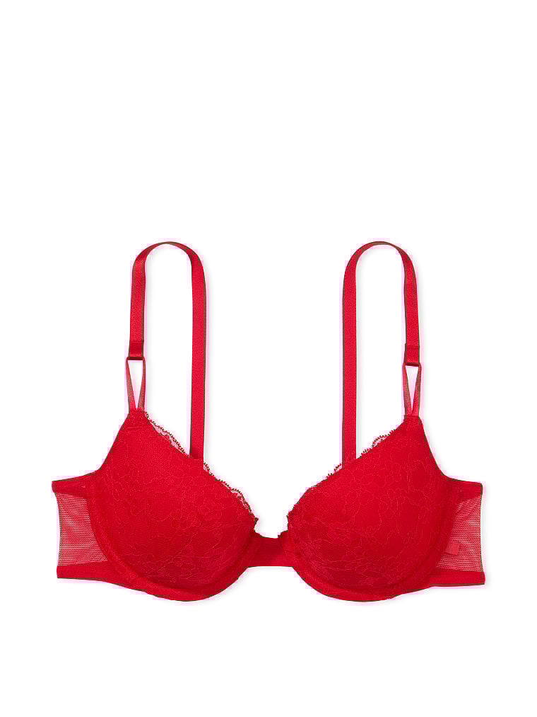 Sexy Tee Posey Lace Lightly Lined Demi Bra