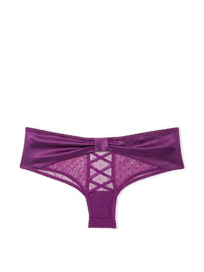 Bow-Back Open Lace-Up Cheeky Panty