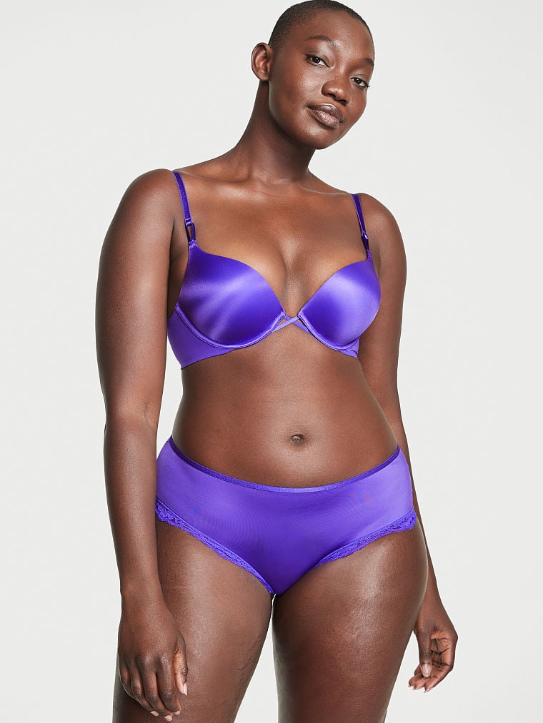 Lace-Trim Cheeky Panty