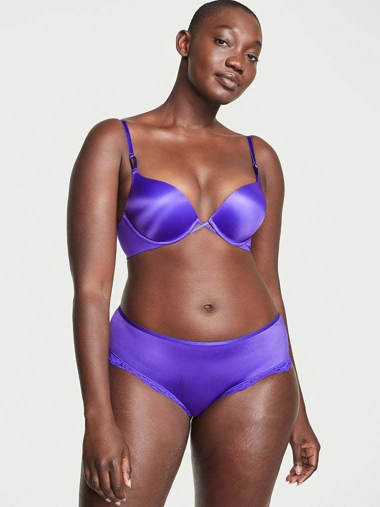 Lace-Trim Cheeky Panty