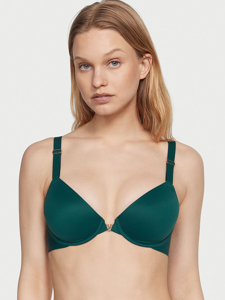 Lightly Lined Front-Close Full Coverage Bra